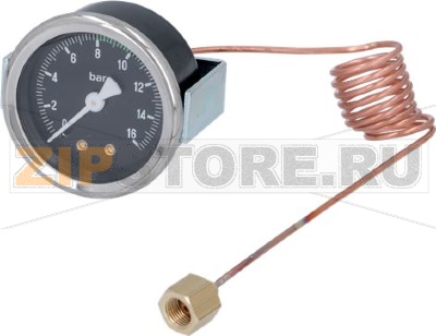 PUMP PRESSURE GAUGE ø 52 mm 0÷16 bar 