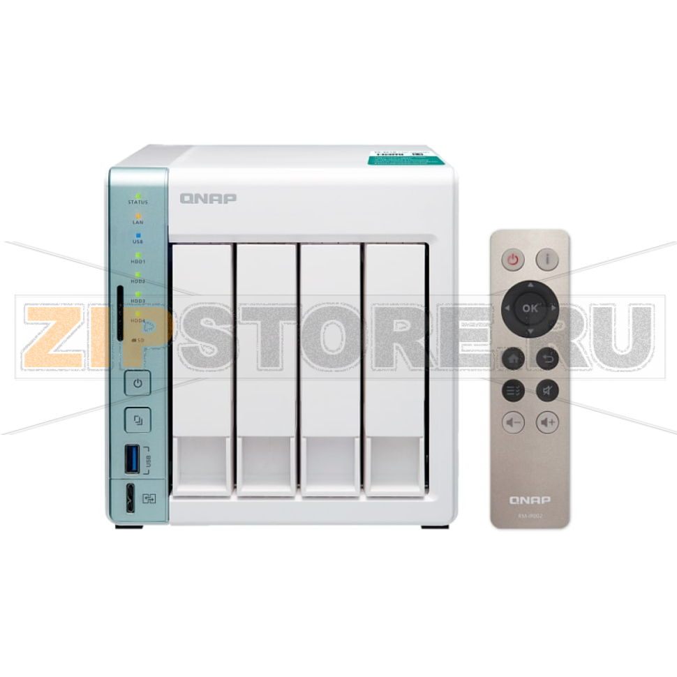 Накопитель сетевой QNAP TS-451A 