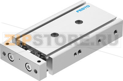 Пневмоцилиндр двухпоршневой Festo DGTZ-GF-16-40-P-A 