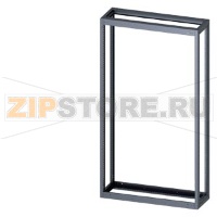 SIVACON, Supporting structure, for standard Empty enclosure, H: 2200 mm, W: 1200 mm, T: 400 mm, RAL 7035 Siemens 8MF1224-2GS40
