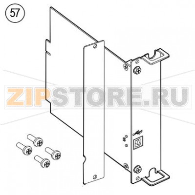 USB-интерфейс Datamax W-6308 USB-интерфейс Datamax W-6308Запчасть на сборочном чертеже под номером: 57Количество запчастей в комплекте: 1Название запчасти Datamax на английском языке: USB Interface Option   