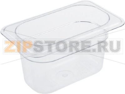 TRAY POLYCARBONATE GN 1/9 H100 mm 