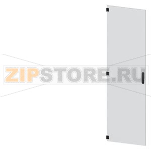 SIVACON, door, left, EMC, IP40, H: 2200 mm, W: 600 mm, RAL 7035, Protection class 1 Siemens 8MF1260-2UT15-0CA1 