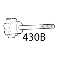 Manopola prig. aff M8, 6 lob blu Sirman Mirra 300