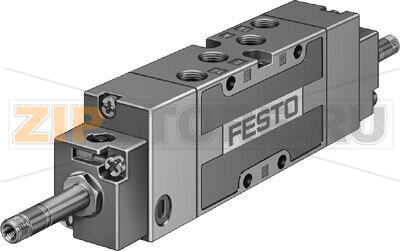 Распределитель с электроуправлением Festo MFH-5/3B-1/8-S-B-EX 