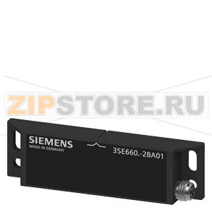 MAGNETIC SWITCH SWITCH BLOCK, RECTANGULAR LARGE 25X88 MM, КОНТАКТЫ 1НЗ/1НО, WITH M8 PLUG 4-ПОЛЮСА, PIN ASSIGN.: PIN1=21, PIN2=22, PIN3=13, PIN4=14 Siemens 3SE6605-2BA01 