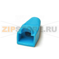 Hyperline BOOT-BL-10 Изолирующий колпачок для разъемов RJ-45, синий (10 шт.)