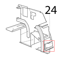 Supporto in plastica Scotsman AF 206
