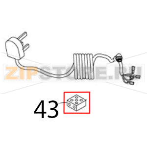 Connector Airhot CT-300 Connector Airhot CT-300Запчасть на деталировке под номером: 43