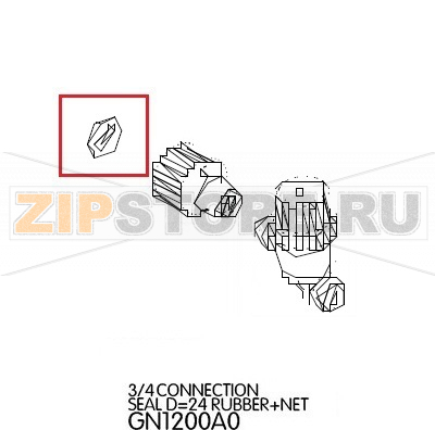 3/4 connection seal D=24 rubber+net Unox XBC 1005 3/4 connection seal D=24 rubber+net Unox XBC 1005Запчасть на деталировке под номером: 102Название запчасти на английском языке: 3/4 connection seal D=24 rubber+net Unox XBC 1005