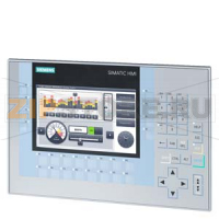 SIMATIC KP700 COMFORT, ПАНЕЛЬ ОПЕРАТОРА SIMATIC HMI СЕРИИ COMFORT, УПРАВЛЕНИЕ КЛАВИШАМИ, 7" ШИРОКОФОРМАТНЫЙ TFT-ДИСПЛЕЙ (16 МЛН. ЦВЕТОВ), ИНТЕРФЕЙСЫ PROFINET И MPI/PROFIBUS DP, 12 МБ ПАМЯТИ ПОЛЬЗОВАТЕЛЯ, WINDOWS CE 6.0, НАСТРОЙКА В WINCC COMFORT V11 Sieme