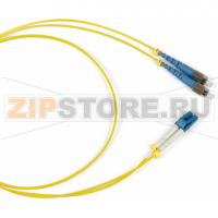 патч-корд волоконно-оптический (шнур) SM 9/125 (OS2), FC/APC-LC/APC, duplex, LSZH, 3 м