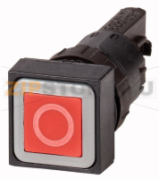 Кнопка, красная 0, без фиксации Eaton Q18D-10