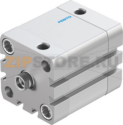 Пневмоцилиндр компактный Festo ADN-40-25-I-P-A 
