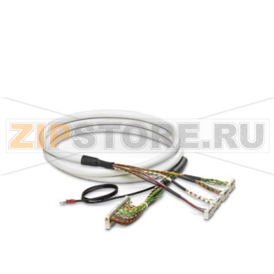 Готовый круглый кабель Phoenix Contact FLKMIL-50/4FLK14/EZ-DR/ 200/CS с одной 50-контактной и четырьмя 14-контактными соединительными колодками, для распределения 32 каналов (4 х 8). Кабель предназначен для плат ADV561 и ADV161. Длина кабеля: 2,0 м.Минимальный заказ: 1 шт.Упаковка: 1 шт.