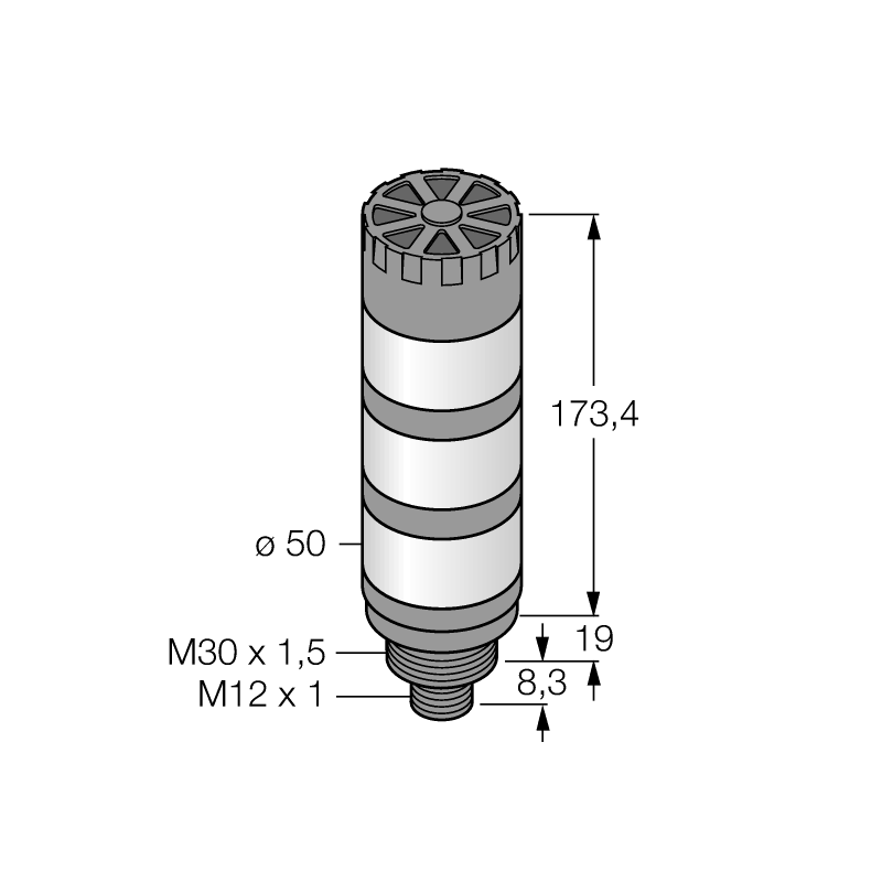 Колонна сигнальная Turck TL50GBRAQ 