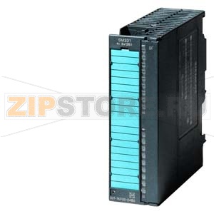 SIMATIC S7-300, SM 331, МОДУЛЬ ВВОДА АНАЛОГОВЫХ СИГНАЛОВ: ГАЛЬВАНИЧЕСКОЕ РАЗДЕЛЕНИЕ ВНЕШНИХ И ВНУТРЕННИХ ЦЕПЕЙ, 8 ВХОДОВ U/I, 14 БИТ, 0.052МС/КАНАЛ, ПРЕРЫВАНИЯ, ДИАГНОСТИКА, ИЗОХРОННЫЙ РЕЖИМ. 20-ПОЛЮСНЫЙ ФРОНТ. СОЕДИНИТЕЛЬ ЗАКАЗЫВАЕТСЯ ОТДЕЛЬНО Siemens 6E 