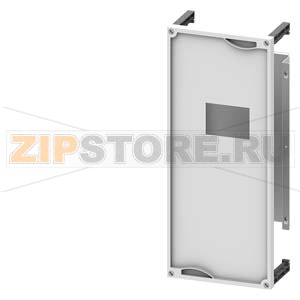 ALPHA 400/630 DIN Circuit breaker kit 1x 3VA20-22/100A/160A/250A 3+4-pole H=600 mm W=250 mm, horizontal Installation for motorized operating mechanism for RCD module infeed side Siemens 8GK4736-4KK12 