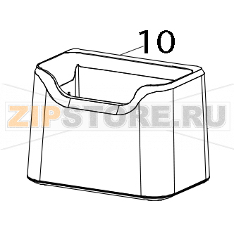 1-Slot docking cradle/ US TSC TDM-30 1-Slot docking cradle/ US TSC TDM-30Запчасть на деталировке под номером: 10