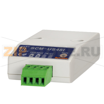 Преобразователь коммуникационный USB-RS485, с развязкой, связь: полудуплекс Autonics SCM-US48I 