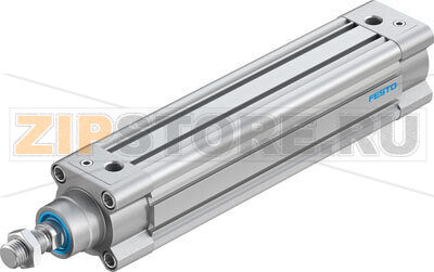 Пневмоцилиндр стандартный Festo DSBC-50-200-D3-PPVA-N3 