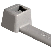 Стяжки кабельные, серые, 100 шт HellermannTyton T18R-PA66-GY