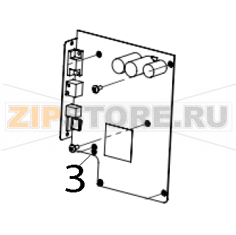 Main board assy TSC MH241 Main board assy TSC MH241Запчасть на деталировке под номером: 3
