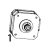 Kit printhead lift motor Zebra ZXP 8