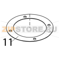 Gasket for R15-10 Bear Varimixer AR80 VL-1S