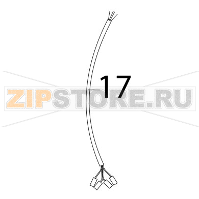 Cable for emergency stop Bear Varimixer AR80 VL-1S Cable for emergency stop Bear Varimixer AR80 VL-1SЗапчасть на деталировке под номером: 17