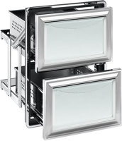 КАССЕТНЫЙ ЯЩИК СТЕКЛЯННЫЙ ДВА ЯРУСА