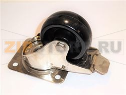 RUOTE TER.S.G.INOX C/FR 80X35 -40/+180° 