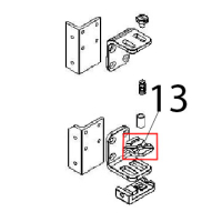 Bottom door support Angelo Po FC1011G