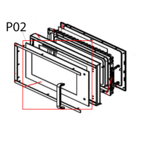 Door window Hurakan HKN-WP900M