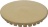 BURNER CAP PRINTED BRASS POLISHED