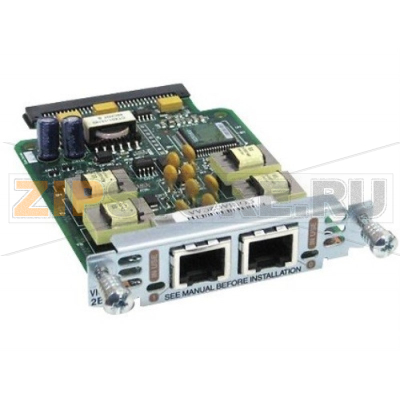 Карта голосового интерфейса Cisco VIC3-2FXS-E/DID= 