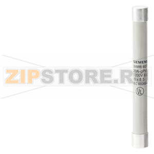 ПЛАВКАЯ ВСТАВКА PV SIZE 10X85 20A 1500V D.C. GPV ДЛЯ ФОТОВОЛЬТАИЧЕСКИХ ПРИМЕНЕНИЙ Siemens 3NW6607-4 