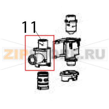 Connector Hurakan HKN-ME717 Connector Hurakan HKN-ME717Запчасть на деталировке под номером: 11
