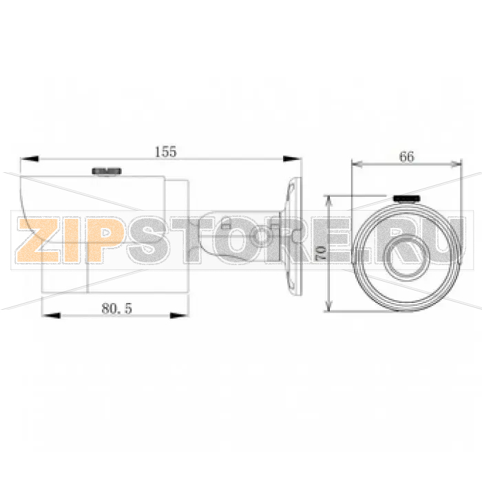 IP-камера Dahua IPC-HFW1000SP-0360PB 