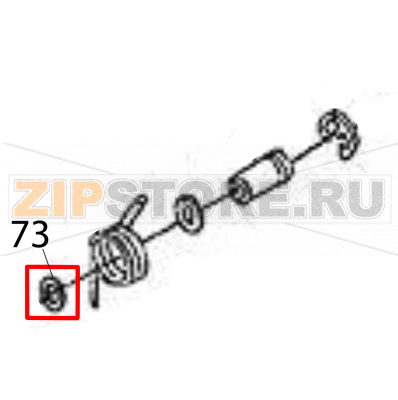 Poly slider Sato HR224 TT Poly slider Sato HR224 TTЗапчасть на деталировке под номером: 73Название запчасти на английском языке: Poly slider Sato HR224 TT.