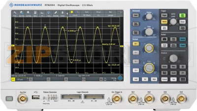 Осциллограф цифровой 100 МГц, 20 каналов, 1.25 Гвыб/с, 10 MP, 10 бит Rohde &amp; Schwarz RTB2K-104M 