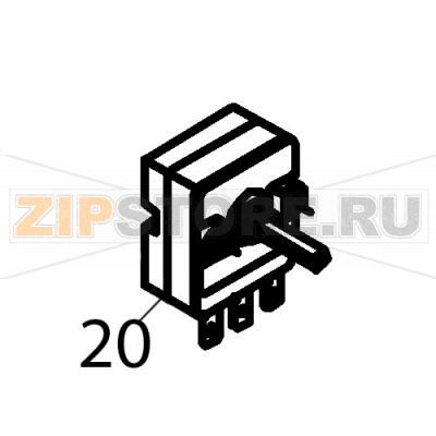 Termostato Fagor FI-200 Termostato Fagor FI-200Запчасть на деталировке под номером: 20Название запчасти Fagor на английском языке: Termostato FI-200.