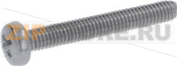 CYLINDER HEAD SCREW M4x30 A2 UNI 7687 