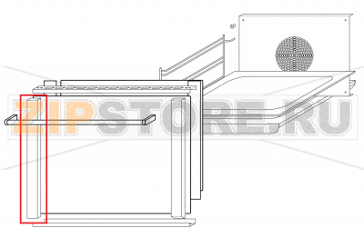 Left door girder Garbin 43 MX UMI Left door girder Garbin 43 MX UMIЗапчасть на сборочном чертеже под номером:&nbsp;TRA43SX
