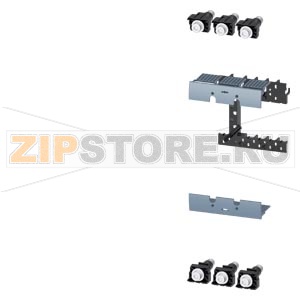 ВТЫЧНОЙ ЦОКОЛЬ КОМПЛЕКТ ПРЕОБРАЗОВАНИЯ ВЫКЛЮЧАТЕЛЯ ПРИНАДЛЕЖНОСТЬ ДЛЯ 3-ПОЛ. 3VA2 100/160/250 Siemens 3VA9123-0KP10 