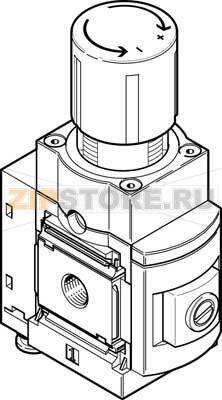 Регулятор давления прецизионный Festo MS6-LRPB-1/2-D4-A8 