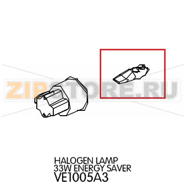 Halogen lamp 33W energy saver Unox XF 133 Halogen lamp 33W energy saver Unox XF 133Запчасть на деталировке под номером: 35Название запчасти на английском языке: Halogen lamp 33W energy saver Unox XF 133