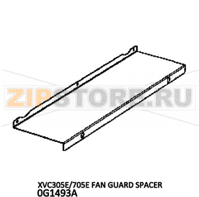 Fan guard spacer Unox XVC 705E Fan guard spacer Unox XVC 705EЗапчасть на деталировке под номером: 44Название запчасти на английском языке: Fan guard spacer Unox XVC 705E