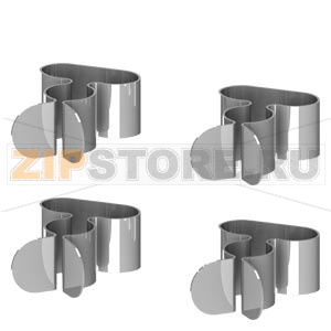 Cable shield clamps, 3-12mm Аксессуар для repair and maintenance switch 3LD2 with EMC plate, contains 4 units Siemens 3LD9228-1G 
