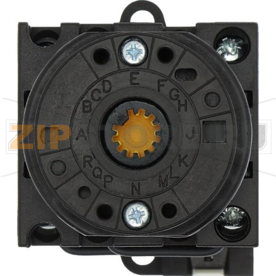 Переключатель, контакты: 6, 20 A, 90°, промежуточный монтаж Eaton T0-3-8222/XZ 